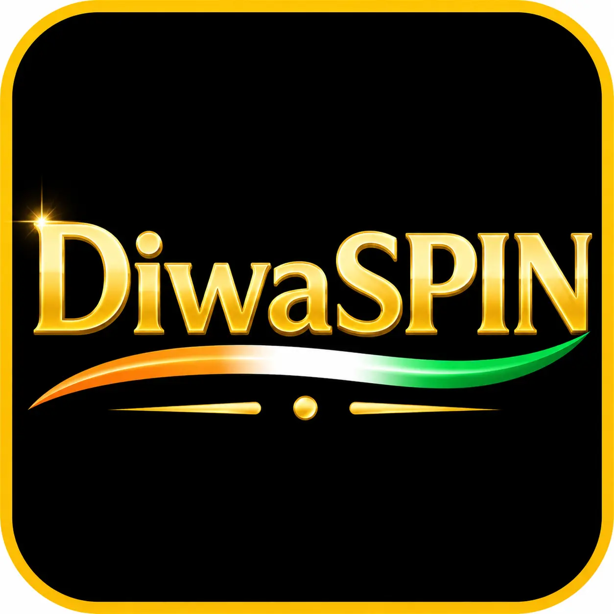 Diwa spin | ₹20 - ₹200 Sing-up Bonus | Withdrawal ₹500 2 black background of caption diwa spin