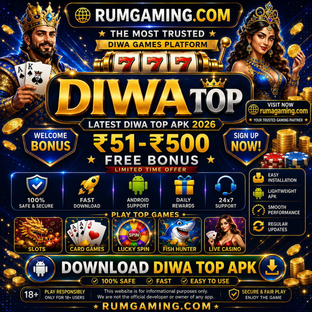 Diwa Top Yono APK Download 2026 | Refer 49rs & Best Bonus 400rs Upto| 4 Diwa top free bonus 51rs - 500 rs