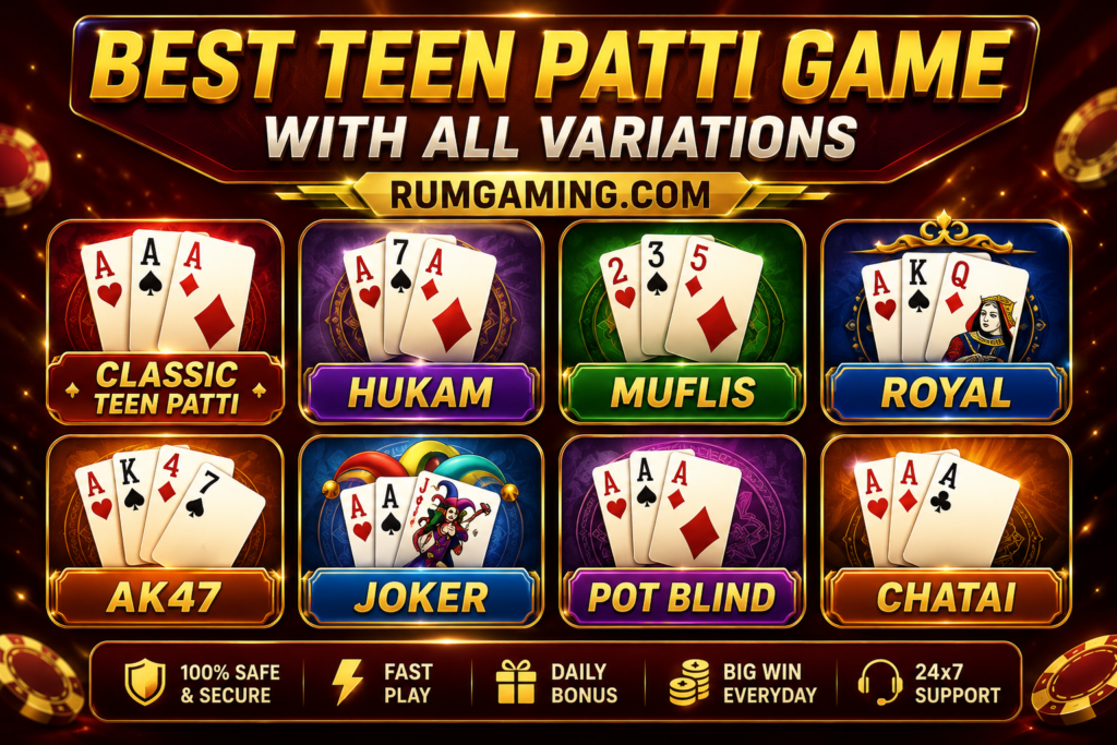 Teen Patti Rummy APK Download 2026 | Best Bonus 500rs & Refer 100rs | 2 Teen Patti Rummy APK Download 2026 | Bonus 500rs & Refer 100rs |