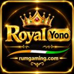 Royal Yono premium gold logo with crown.